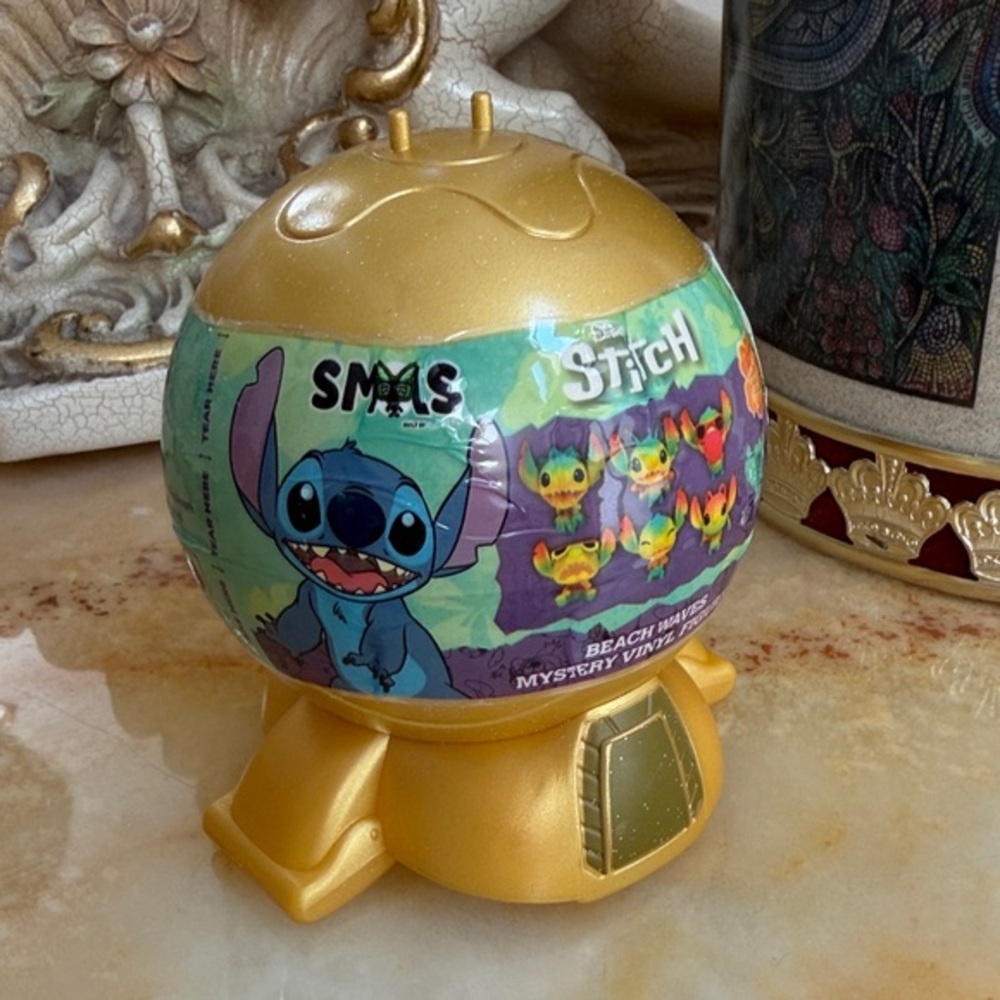 Disney Stitch Mystery Vinyl Toy - Gold and Blue